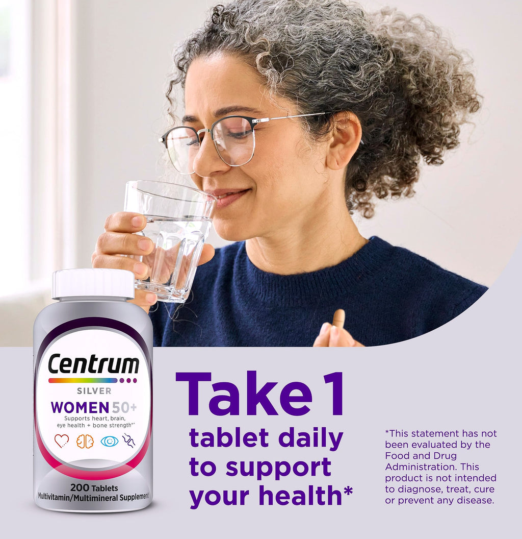Centrum Silver Women's Multivitamin for Women 50 Plus