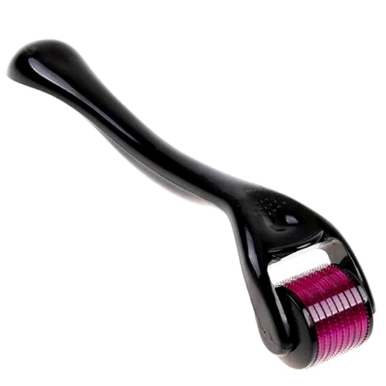 Derma Skin Roller - Titanium 1.0mm for Scars, Wrinkles, Hair Loss, Body, Acne 540Pins