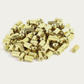 uxcell 100 Pcs Hex Hexagon Female Nut Brass Standoff Spacer M3x7 M3 7mm