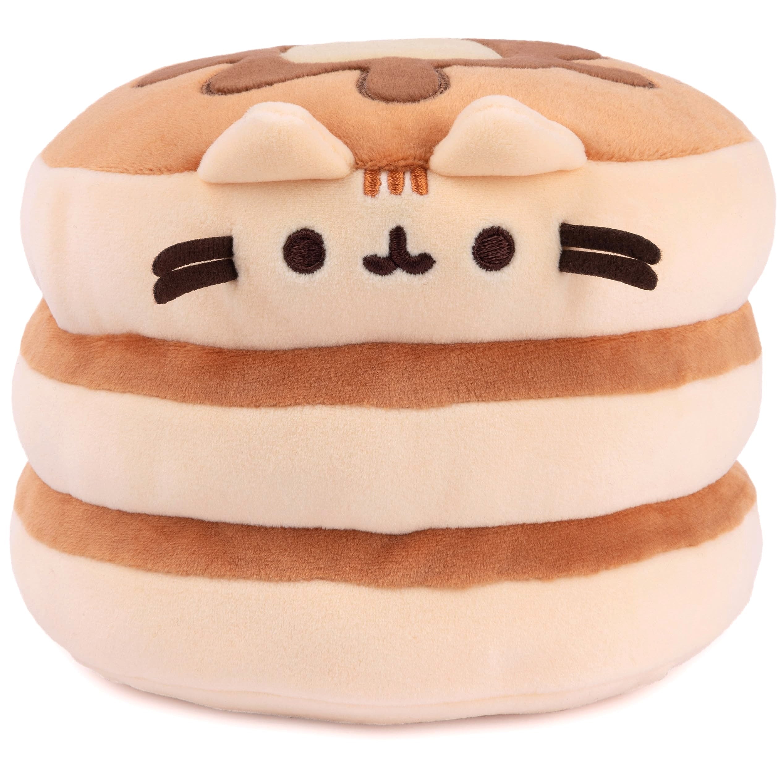 GUND Pusheen Pancake Squisheen Plush Toy, 6 inch