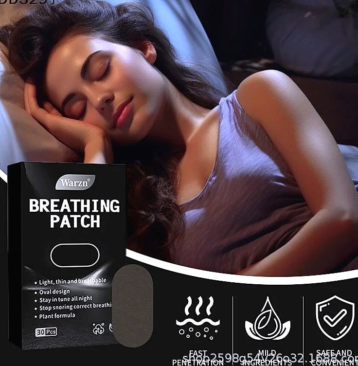JETTING 30Pcs Anti Snoring Nasal Strips Sleep Mouth Tape