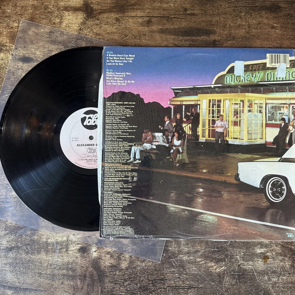 Alexander O'Neal Self-Titled Vinyl 1985 LP RARE 1980s R&B Hype Stick  Shrink VG+