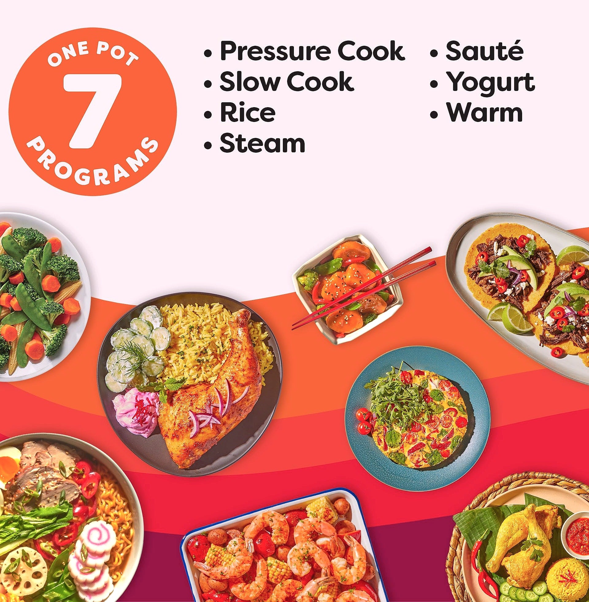 Instant Pot Rio Mini 4QT 7-in-1 Multi-Cooker, Black