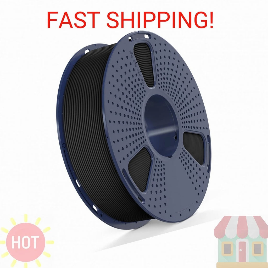 SUNLU High Speed PETG 3D Filament 1.75mm, 30mm/s - 600mm/s Print Range, High Flow Speedy