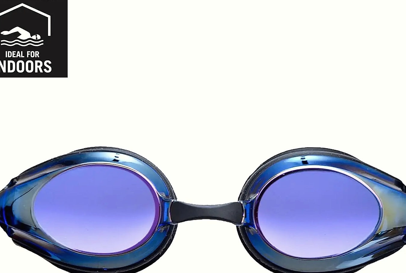Adult Racing Swim Goggles, FINA-Approved Anti-Fog Lens