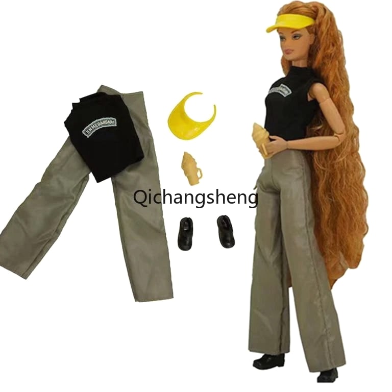 1/6 Doll Clothes Outfits Set Shirt Coat Jacket Skirt Dress Pants Accessory 11.5"
