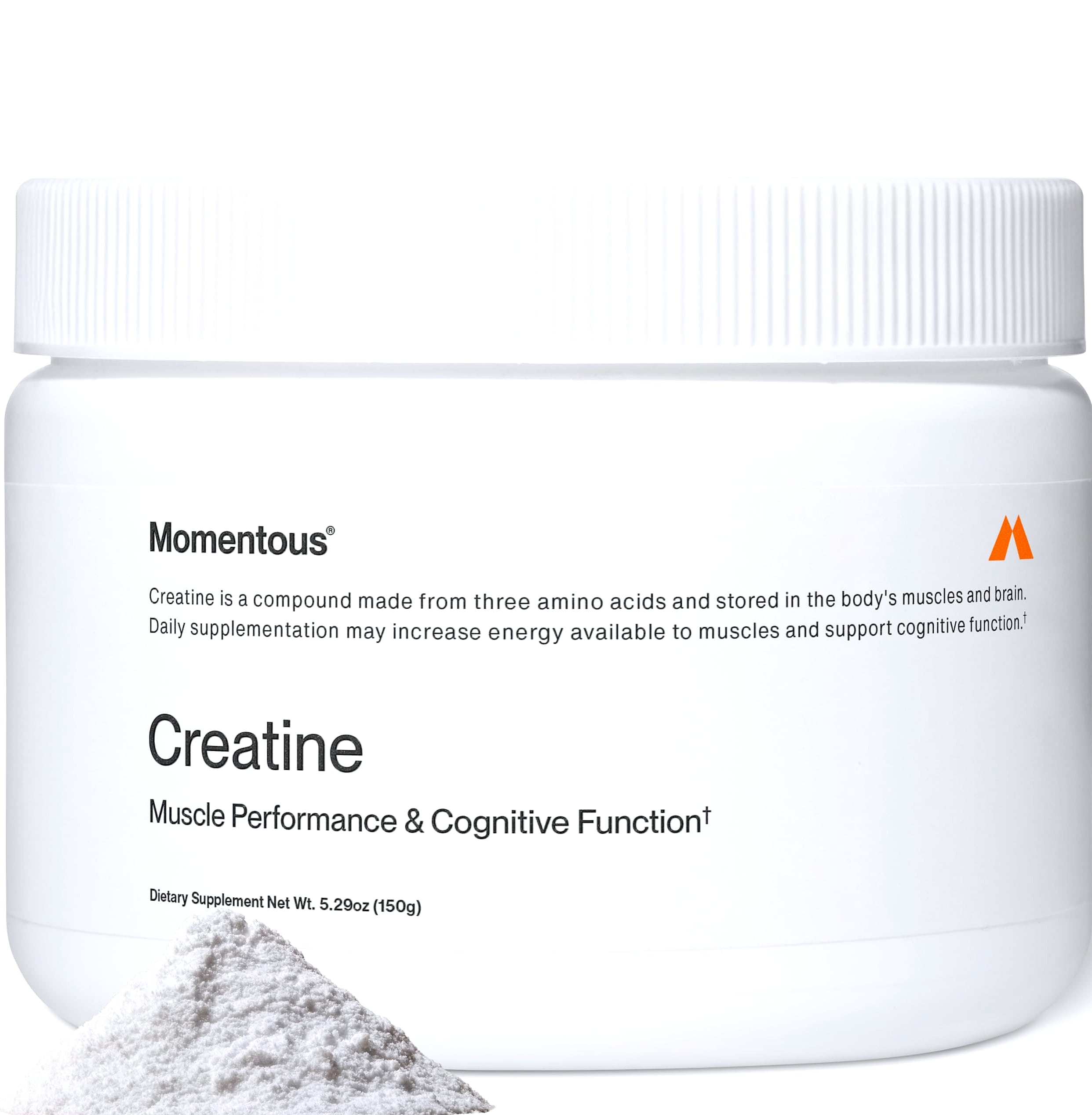 Momentous Creatine Monohydrate Powder - 5g Servings