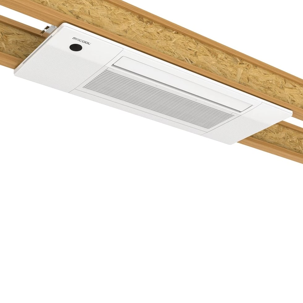 MRCOOL 5th Gen DIY 18,000 BTU Ceiling Cassette Ductless Mini-Split Heat Pump/AC