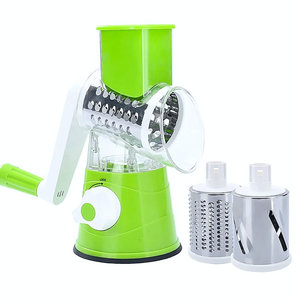 AEHOME Vegetable Slicer Shredder with 3 Drum Grater