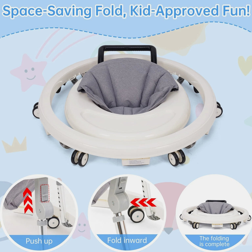 Baby Walker Bouncer Combo | 9-Level Height Adjustment