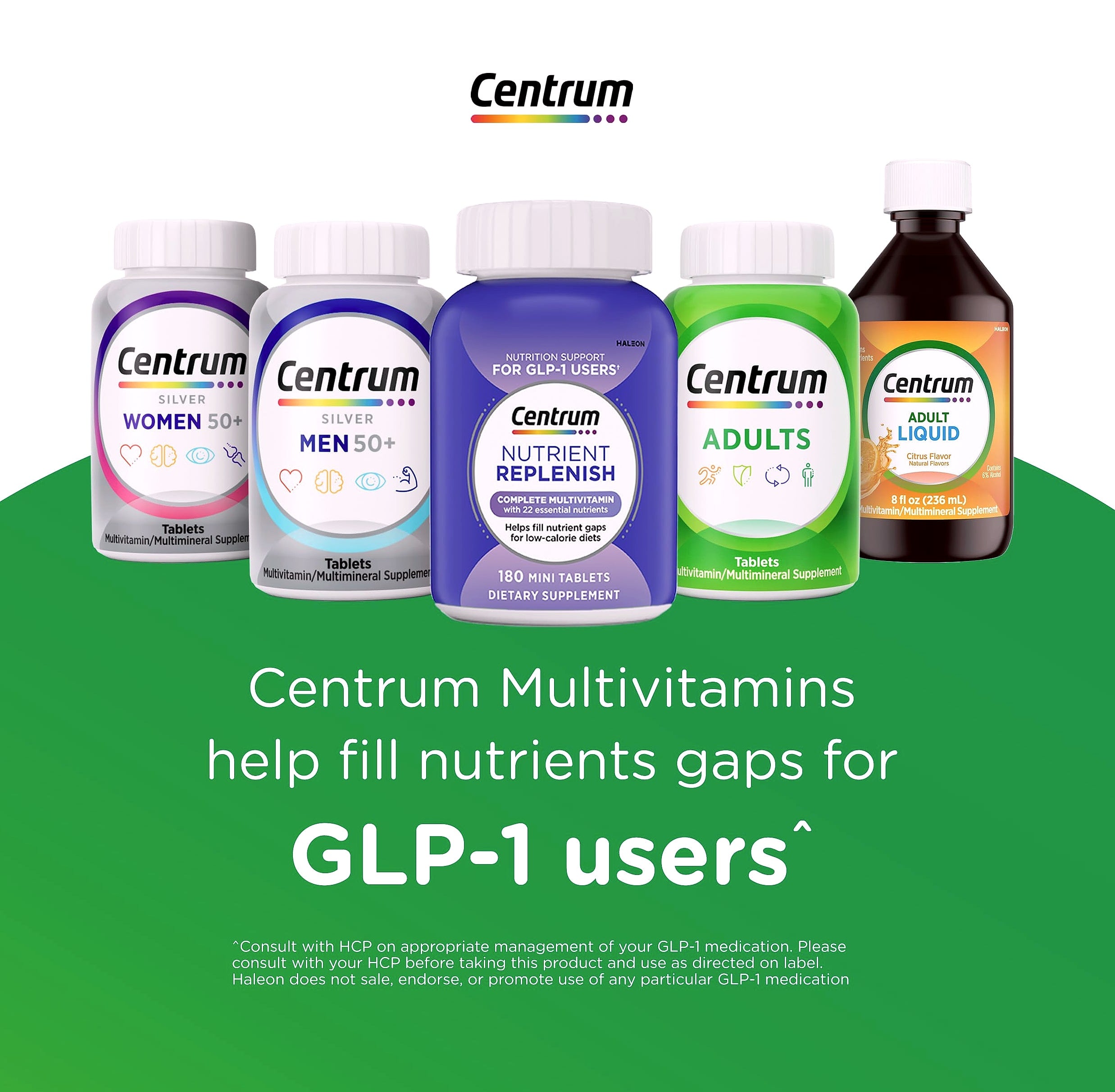 Centrum Silver Men 50+ Multivitamin with D3 and Zinc