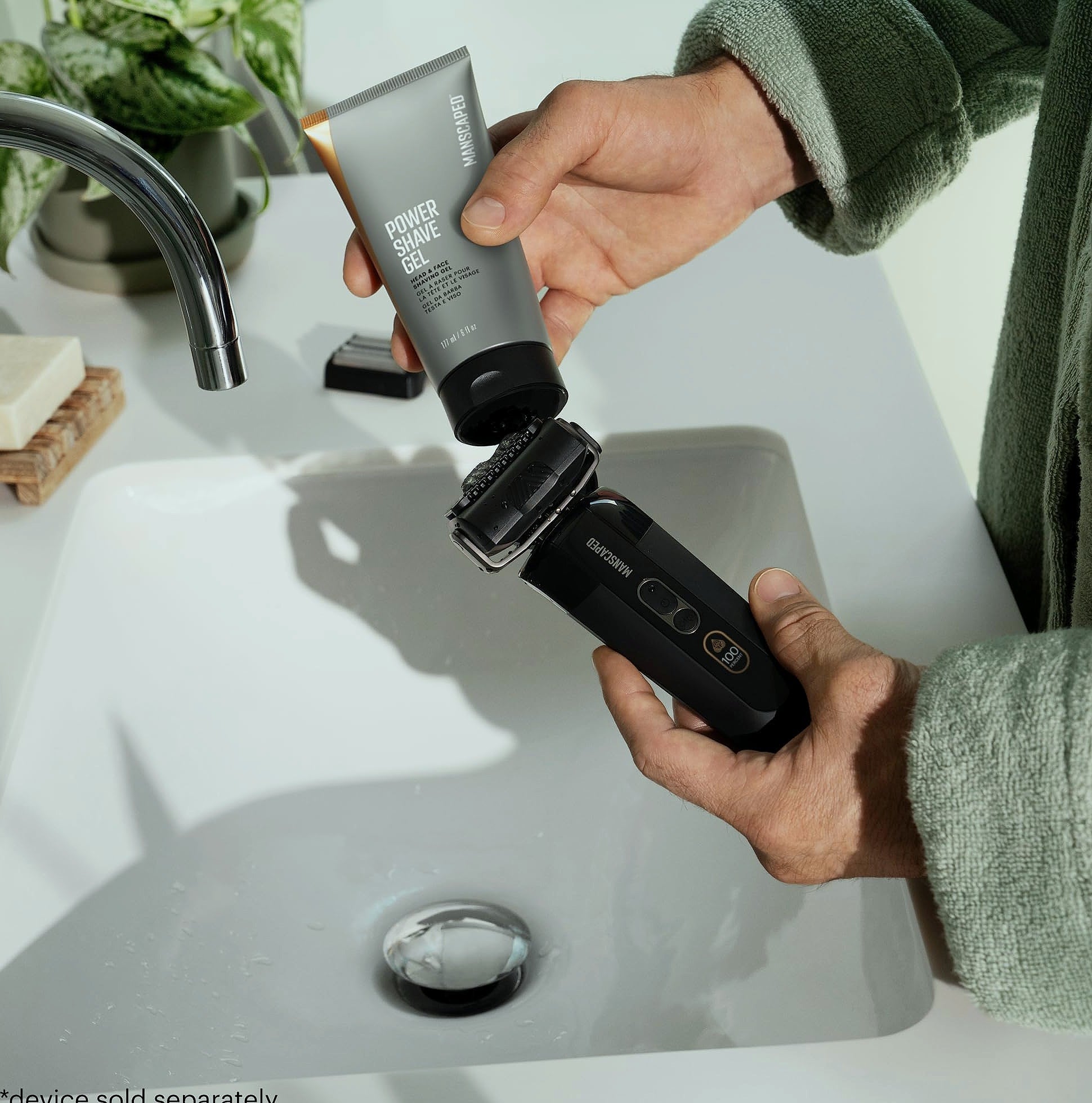 MANSCAPED The Chairman PRO Electric Face Shaver Kit