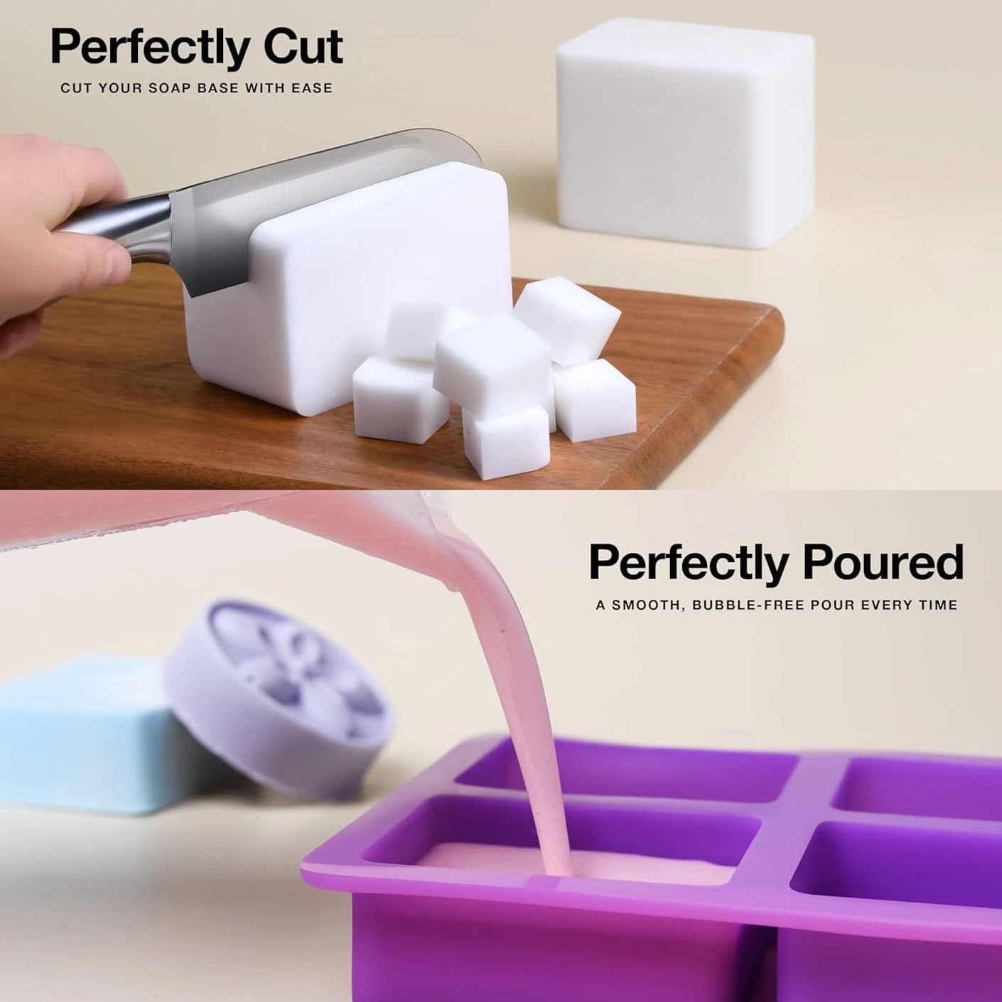 Soap Base for Soap Making Supplies Melt and Pour Soap Base for DIY Crafting Moisturizing