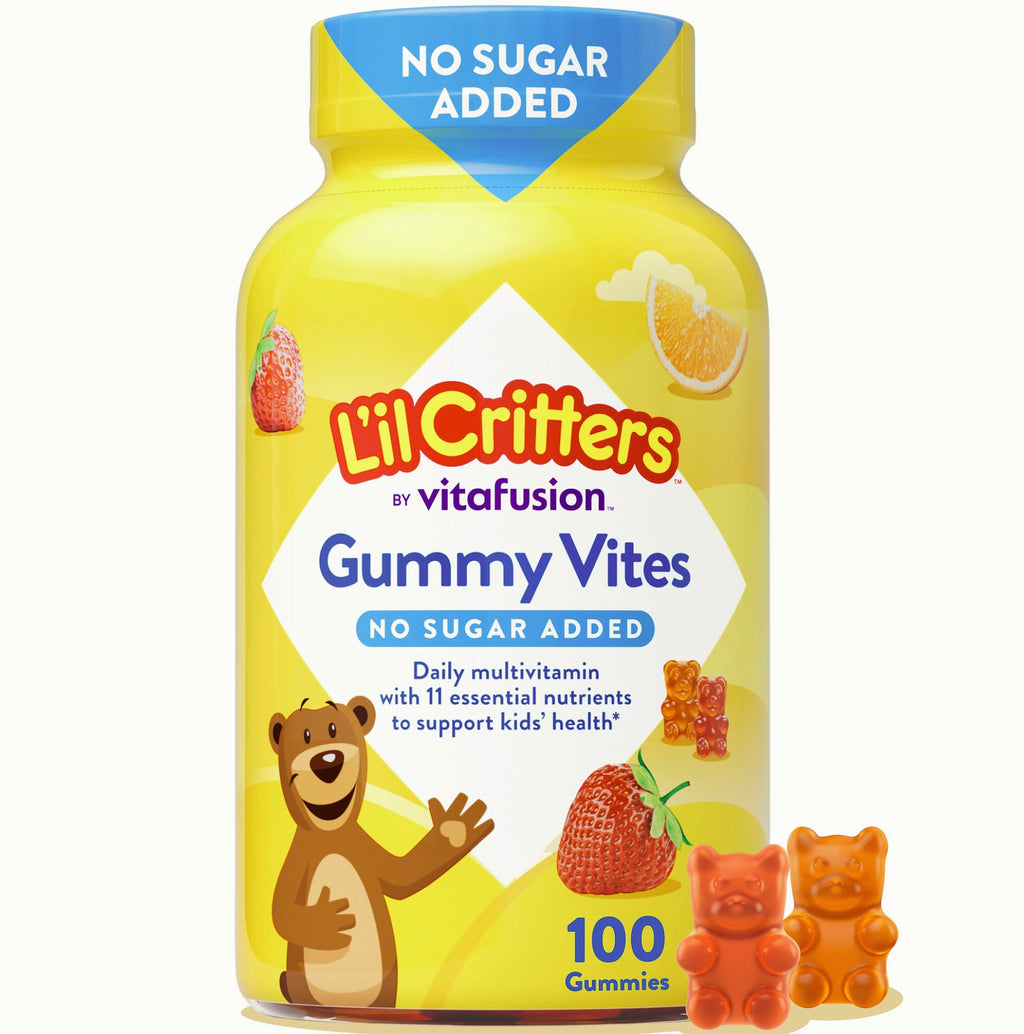 Lil Critters Gummy Vites No Sugar Added Multivitamin for Kids