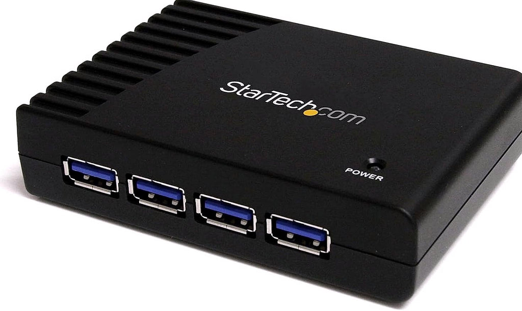 StarTech ST4300USB3 4-Port USB 3.0 Hub with Power Adapter