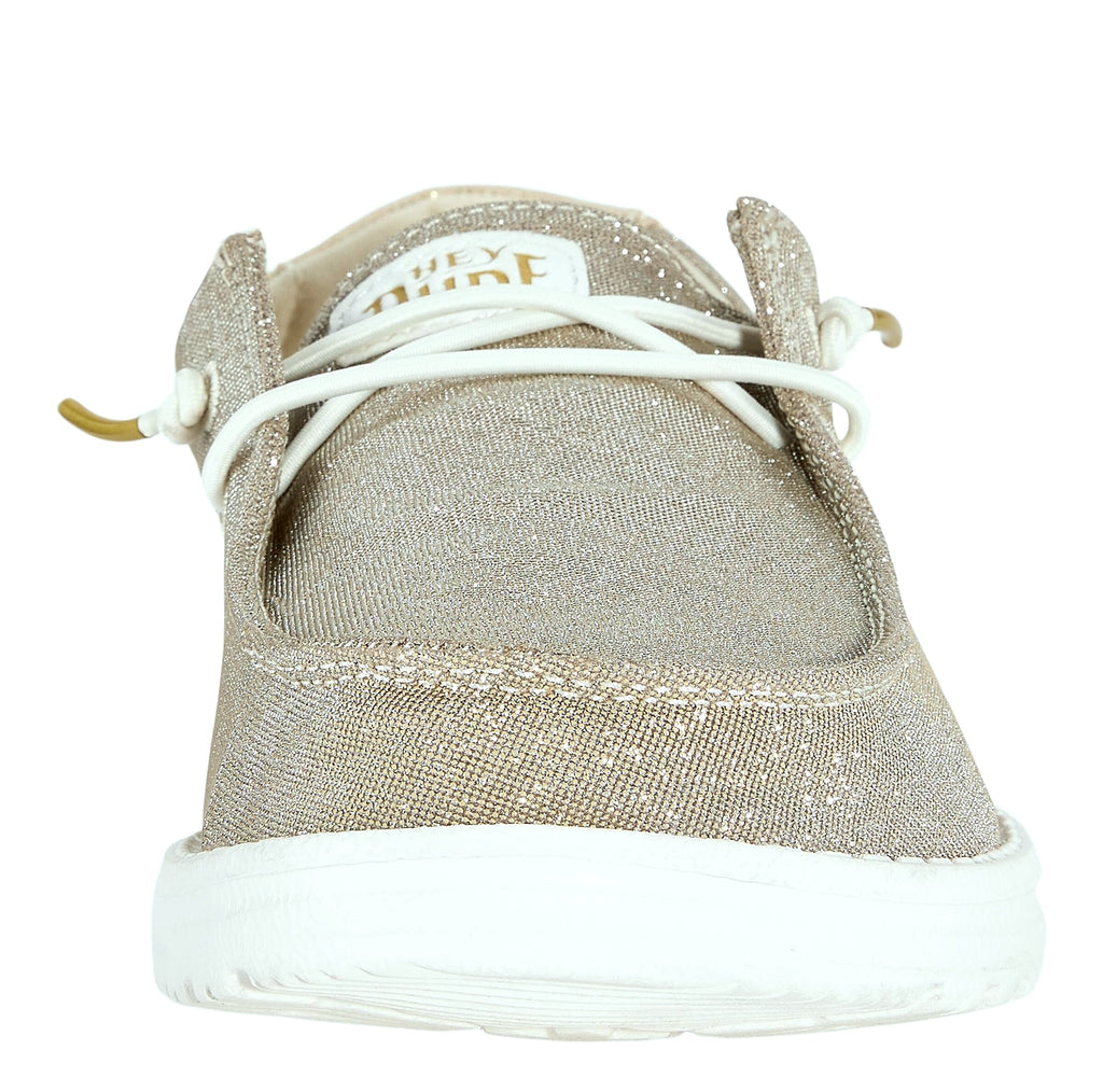 Hey Dude Women's Wendy Metallic Sparkle Slip-On Loafer