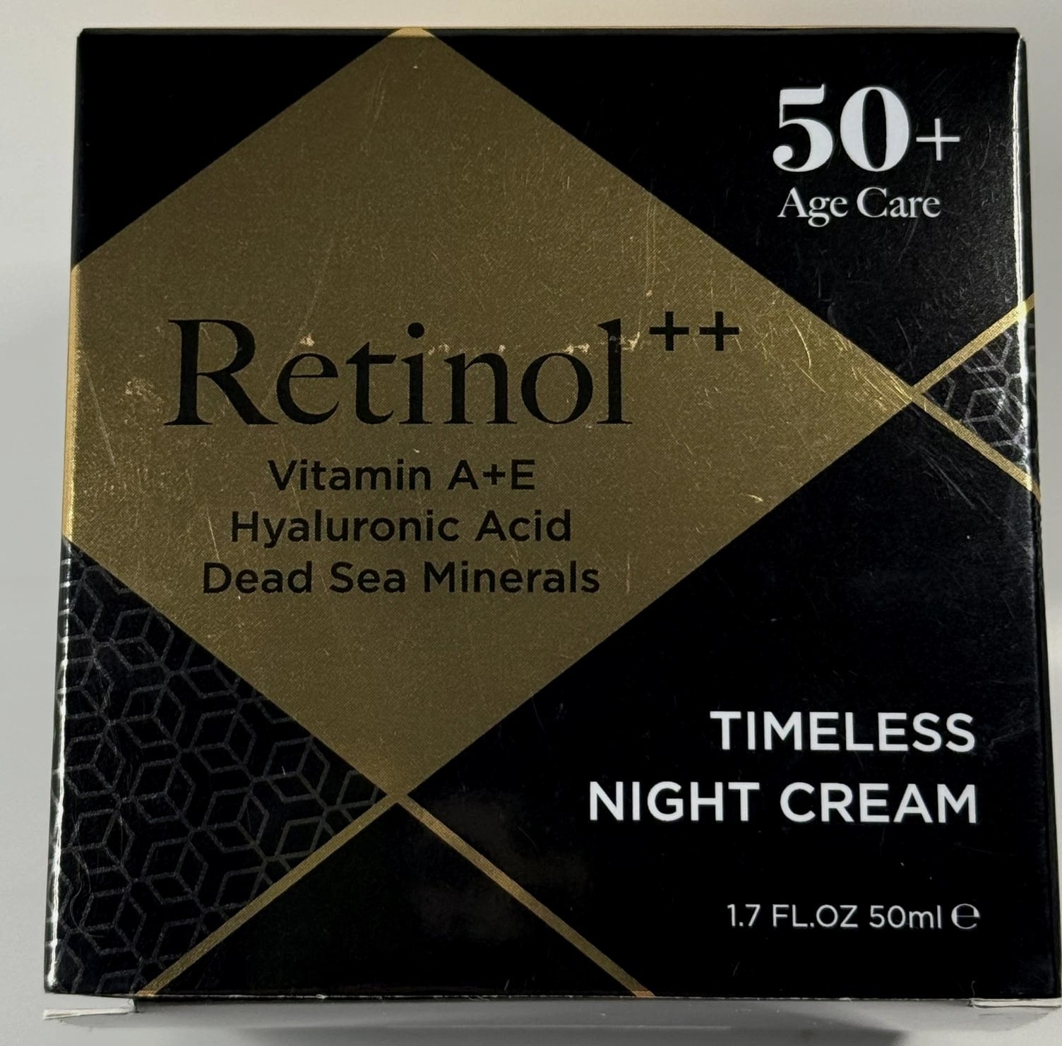 Edom Retinol++ Night Cream 50ml Anti Aging 50+ Hyaluronic Acid Vitamin E
