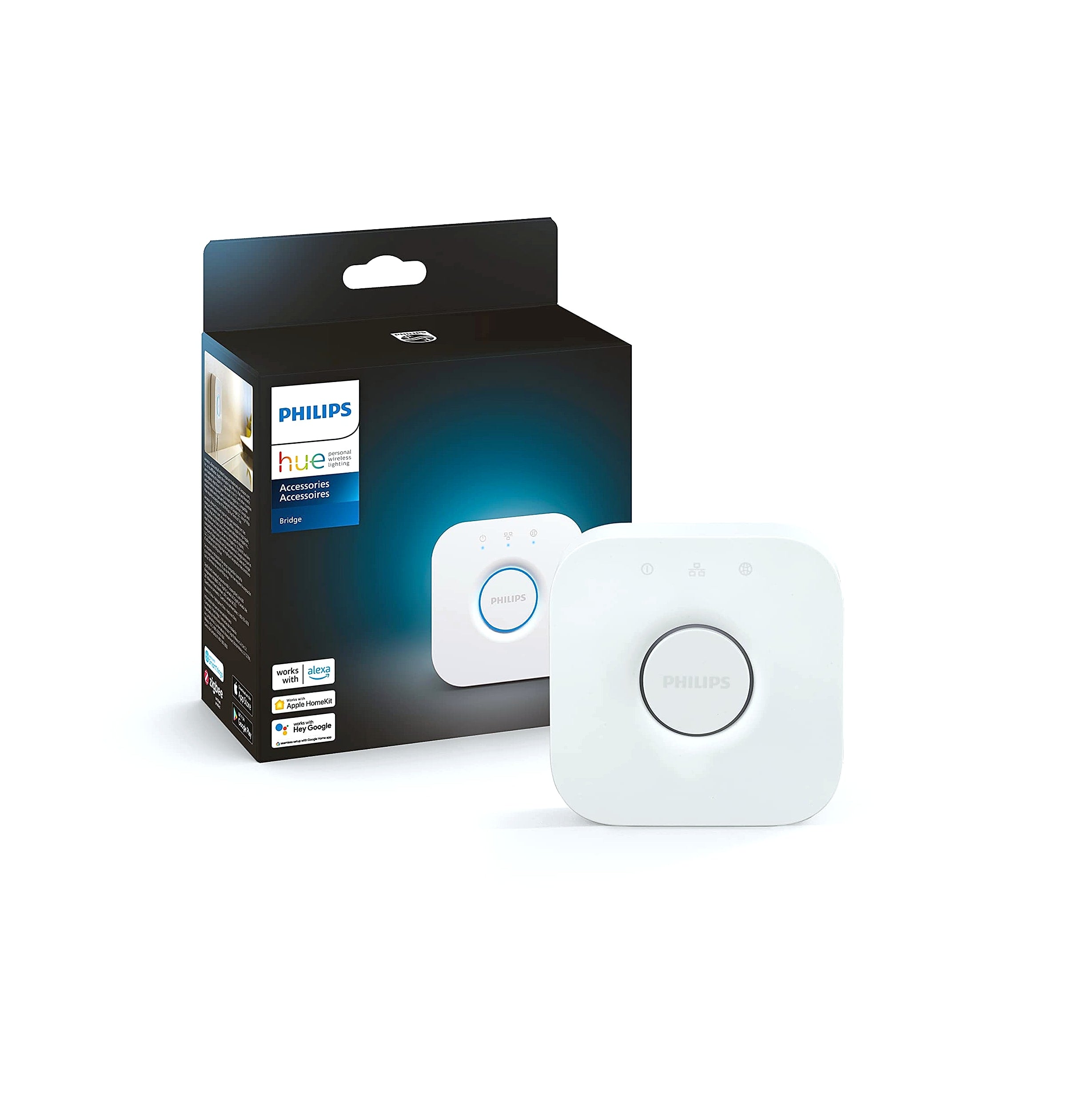 Philips Hue Bridge Smart Lighting Hub with Matter Support