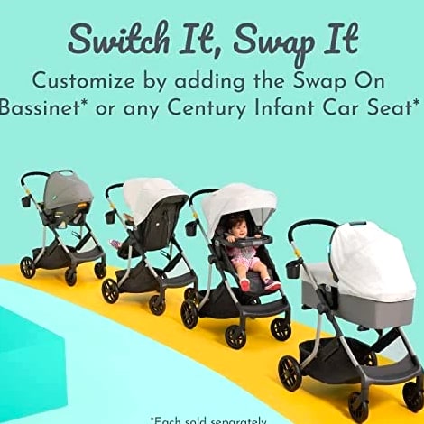 Century™ Swap On™ Modular Stroller 2164605 - Splash
