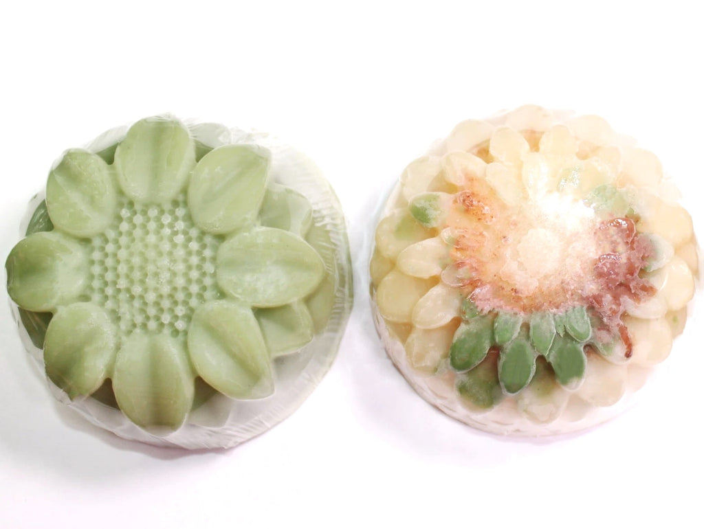 6 Cavity Flower Shaped Silicone Soap Mold DIY Handmade