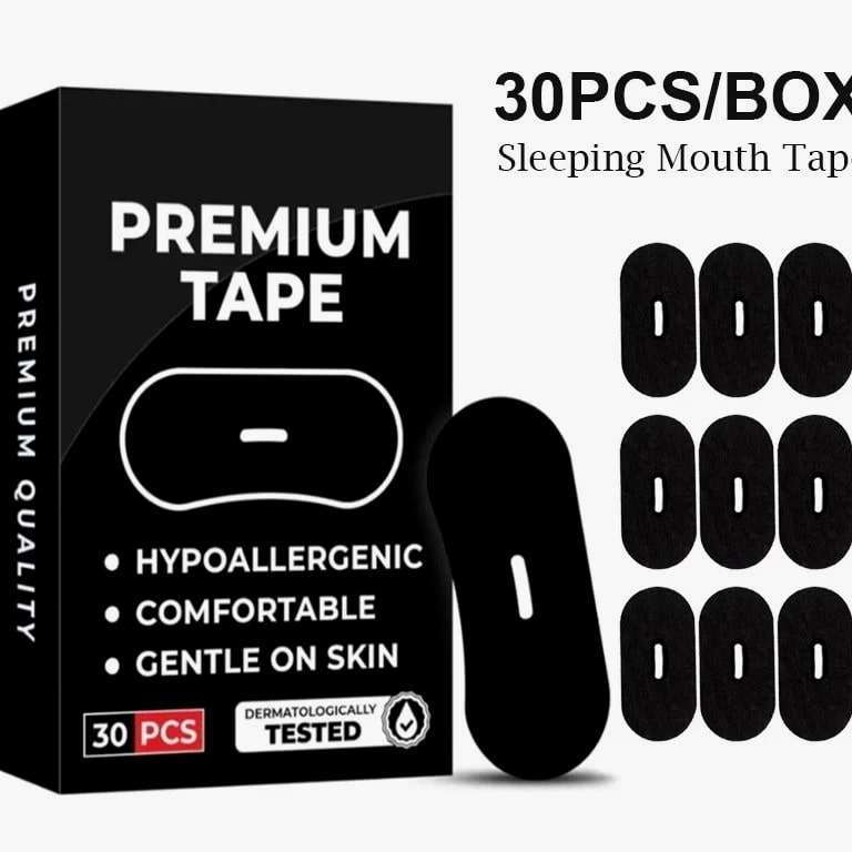 90pcs Anti Snore Mouth Breathing Tape For Better Sleep Nights Nasal Strips
