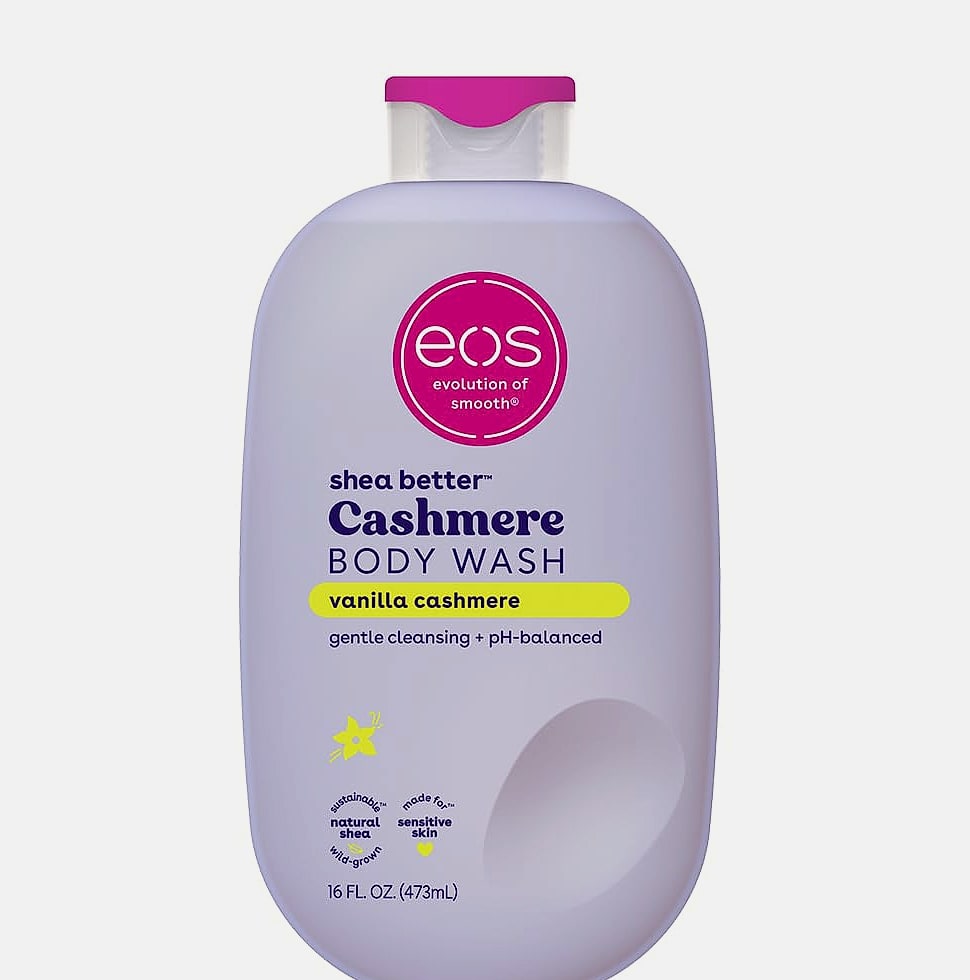 eos Vanilla Cashmere Body Wash, Moisturizing Creamy Gel, 16 fl oz