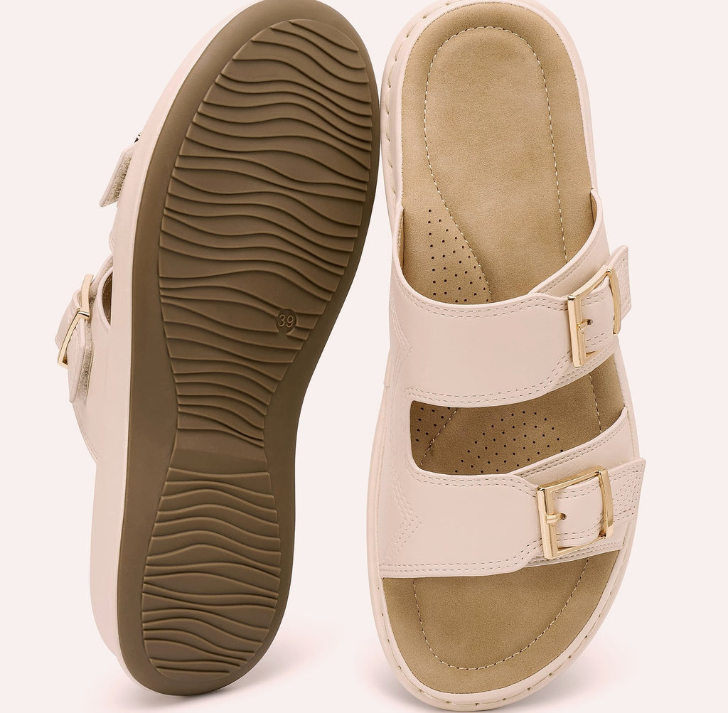 Aomigoct Women's Dressy Summer Sandals Comfortable Walking