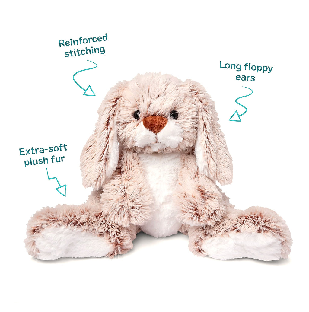 Melissa & Doug Burrow Bunny 9-inch Stuffed Animal Plush Toy
