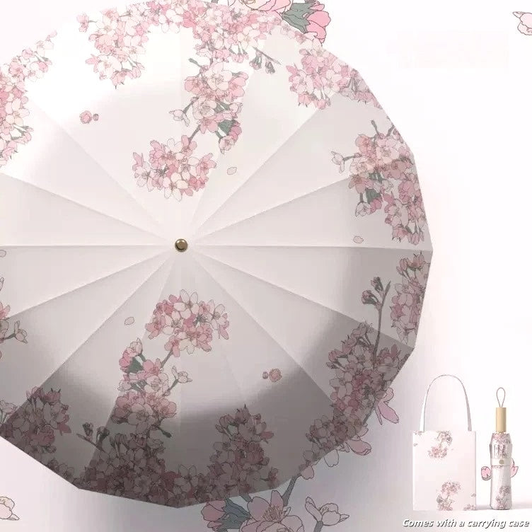 Wind-Resistant,UV-Protective Umbrella Perfect for Both Sunny and Rainy Days