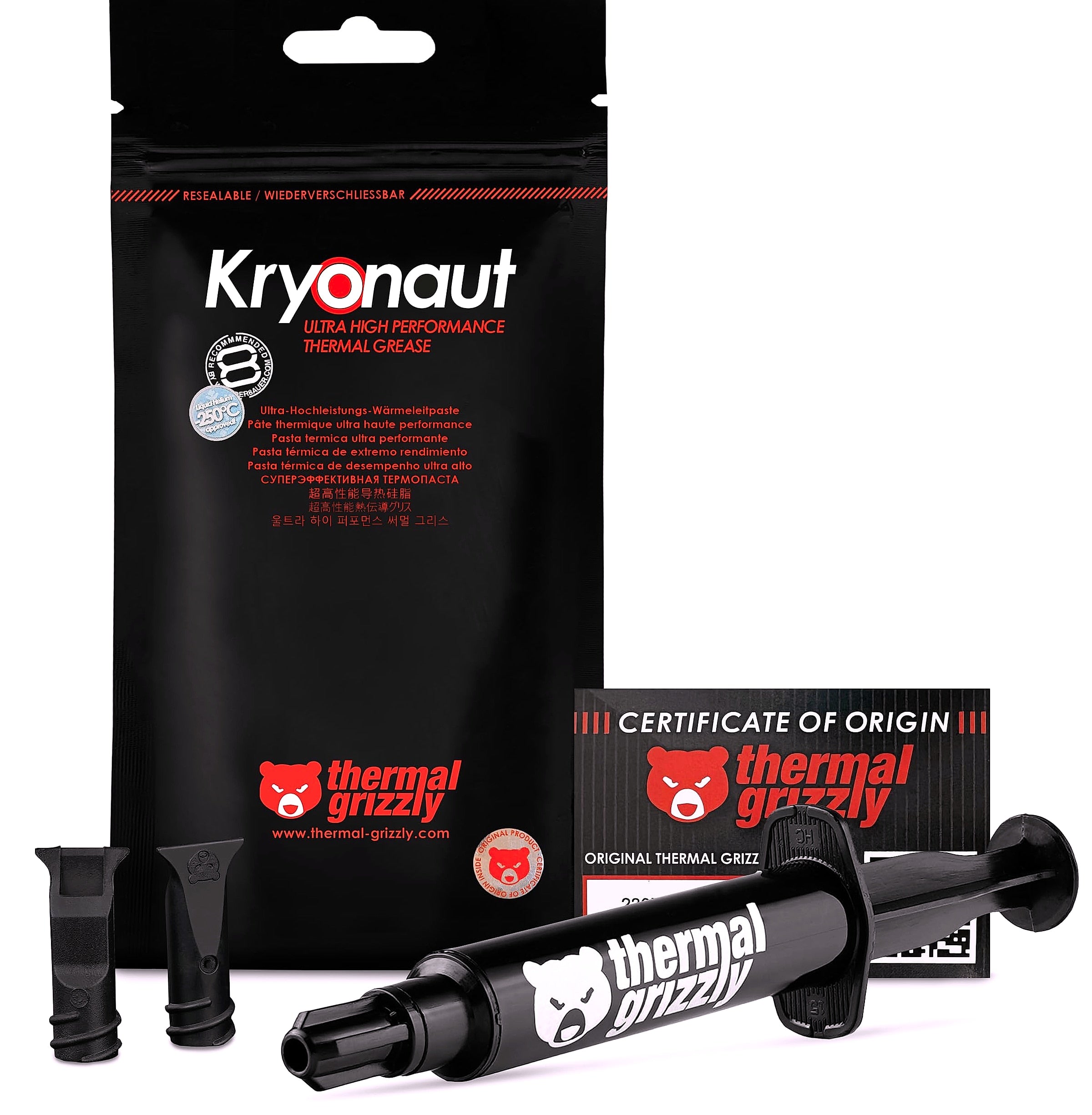 Thermal Grizzly Kryonaut 1g High Performance Thermal Paste