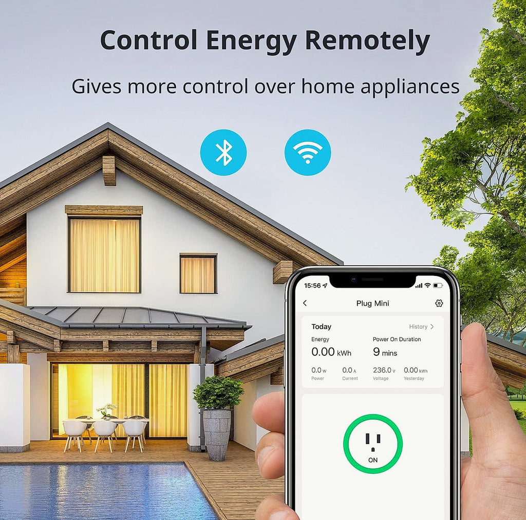 SwitchBot Smart Plug Mini 15A 4-Pack WiFi Remote Control