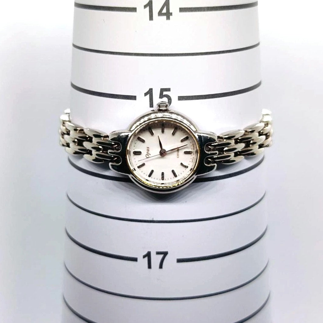 Citizen Opus 5431H06131 Wristwatch Ladies Silver Working Authentic Genuine