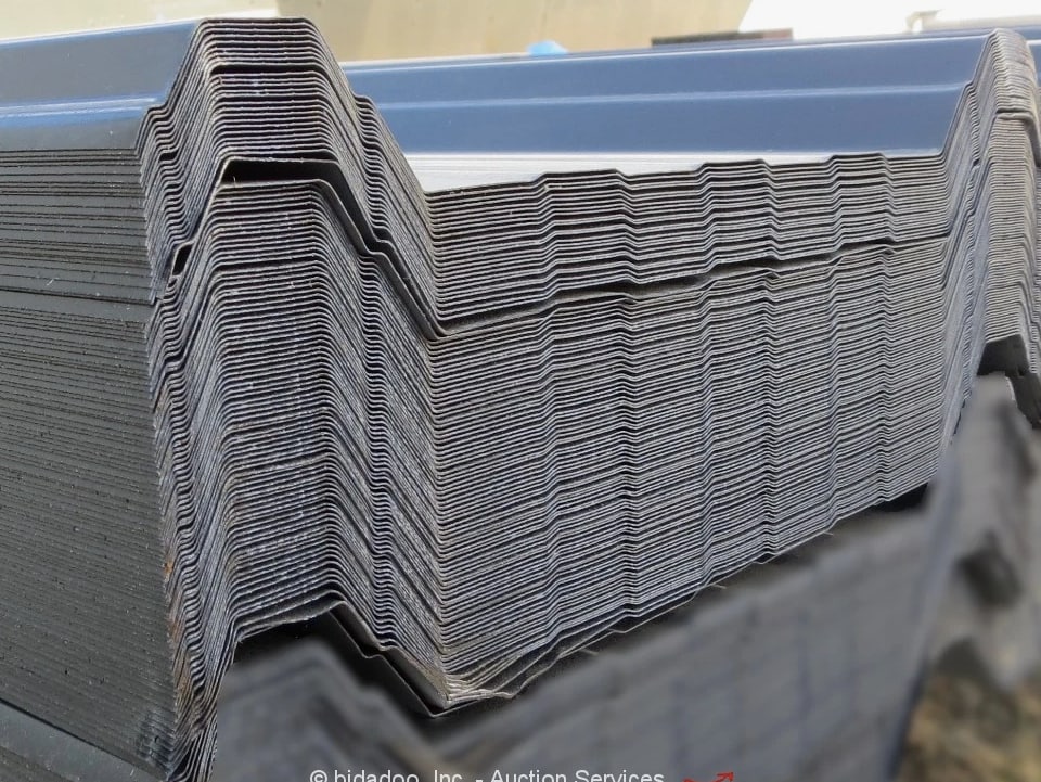 Aboss Q235 Steel Siding Roofing Material Sheets 116" (100) DAMAGED bidadoo -New
