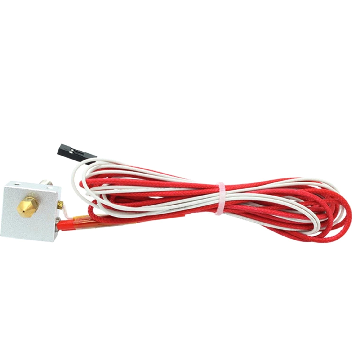 3D Printer MK8 Assembled Extruder Hotend 1.75mm to 0.4mm Nozzle Heating Block
