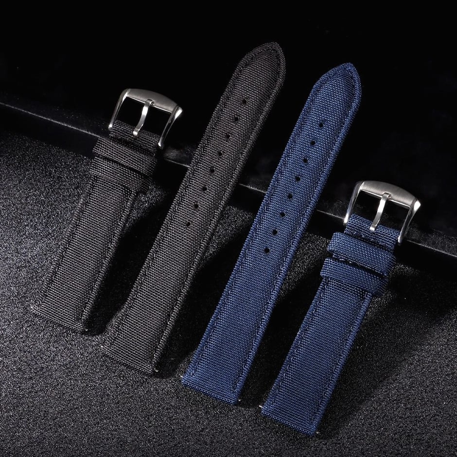 Nylon Watch Straps - Fits Most Popular Watch Models (20mm/22mm)