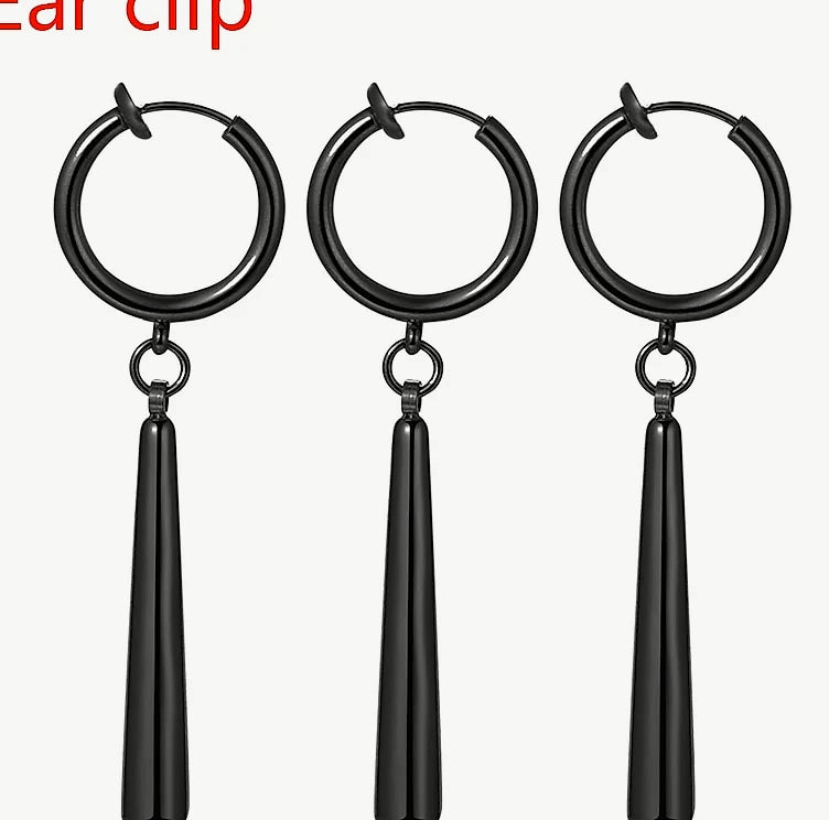 BONISKISS Zorro Dangle Earrings Stainless Steel Roronoa