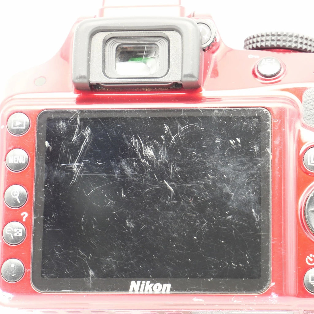 Nikon D3300 Digital SLR Camera - Red (Body Only) #071