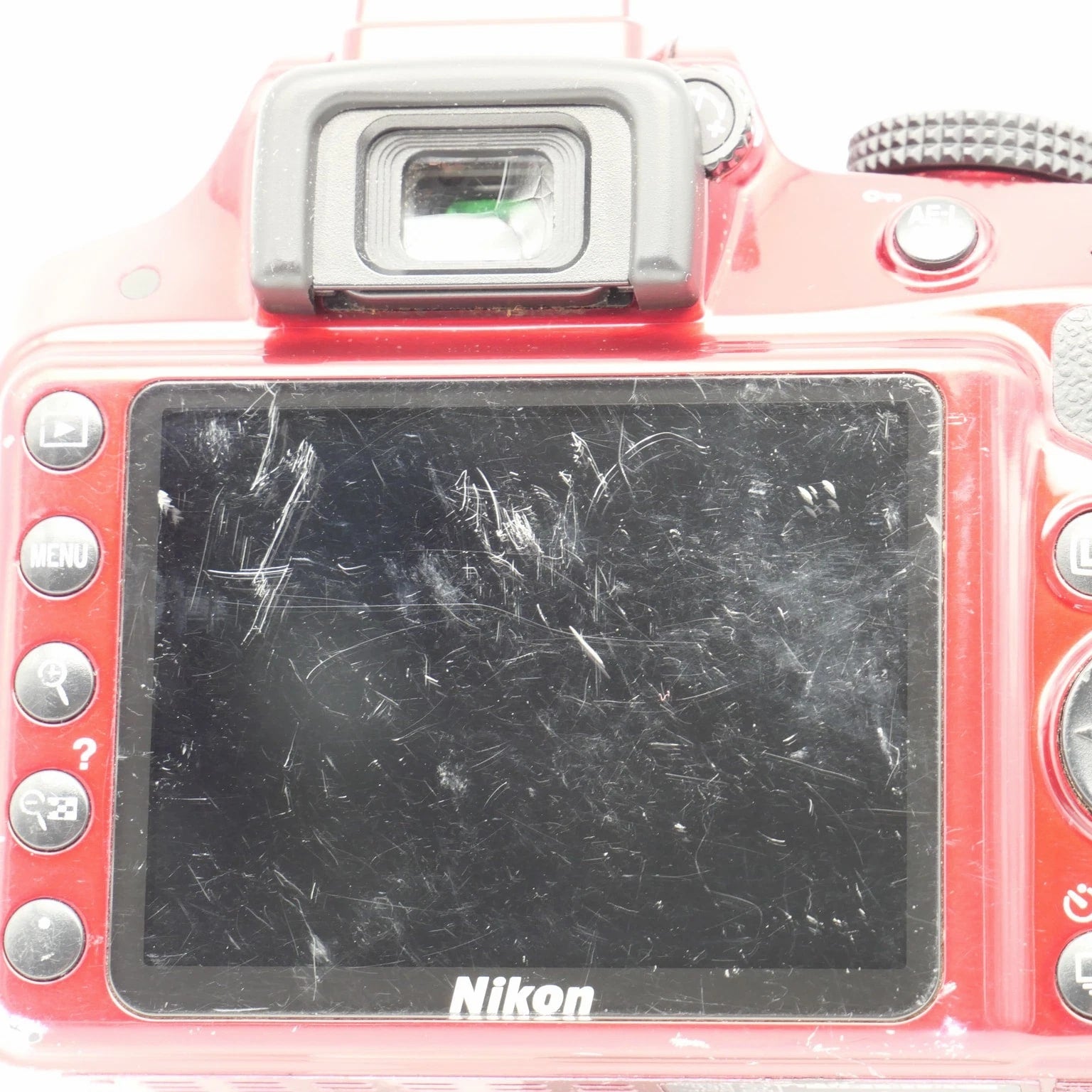 Nikon D3300 Digital SLR Camera - Red (Body Only) #071