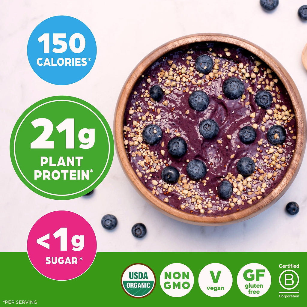 Orgain Organic Vegan Protein Powder Vanilla Bean, 21g Plant Protein