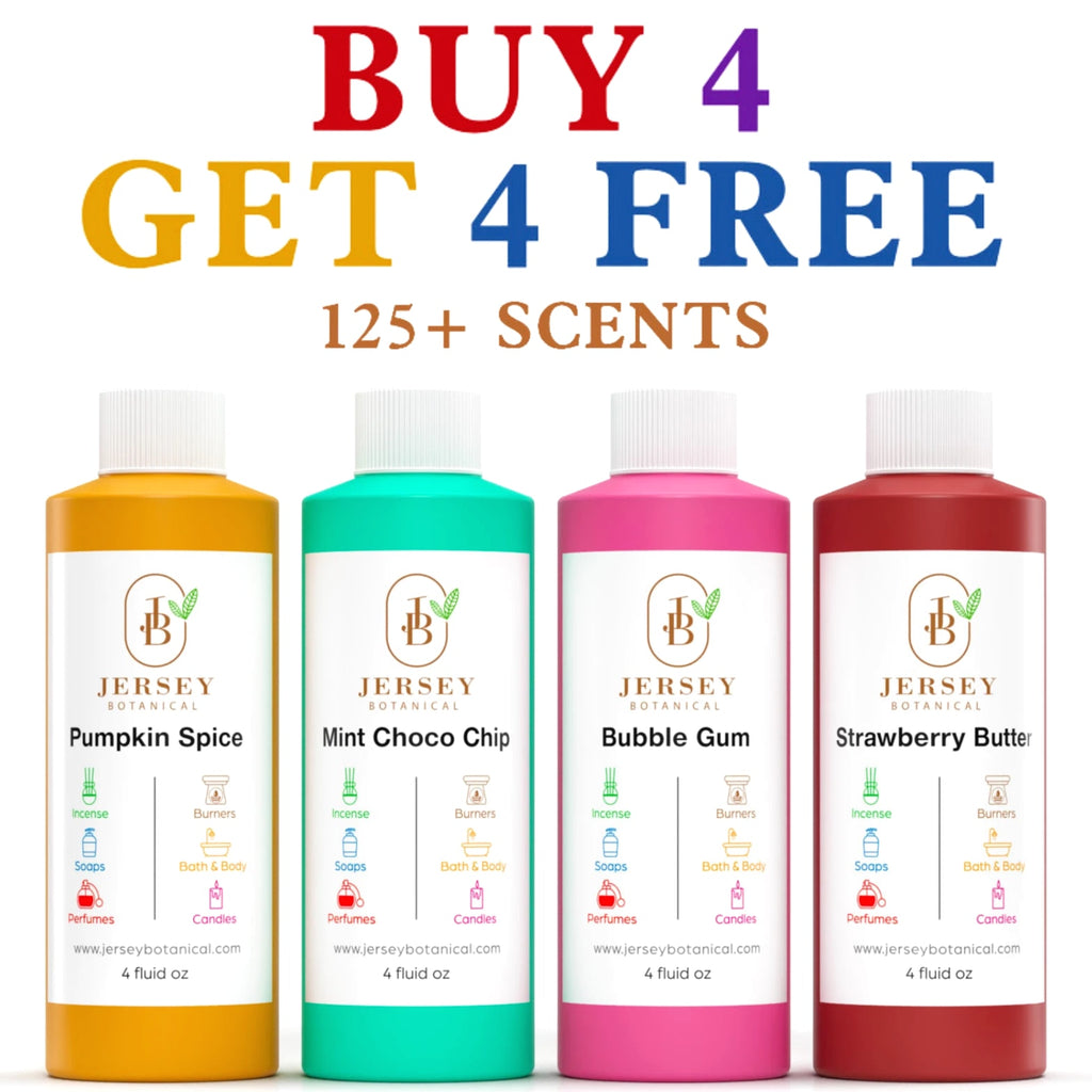 Fragrance Oil 4 oz For Body Soap, Candle, Incense Making, Burning, Perfume, Diffuser
