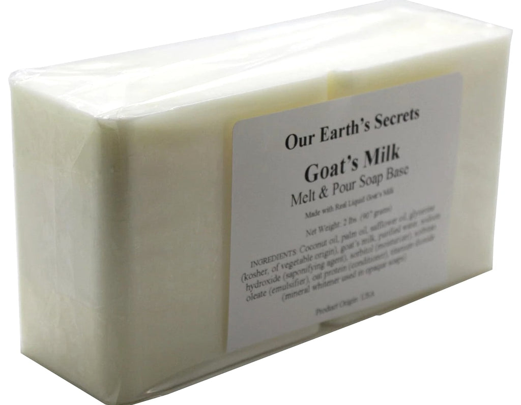 Goats Milk - 2 Lbs Melt & Pour Soap Base