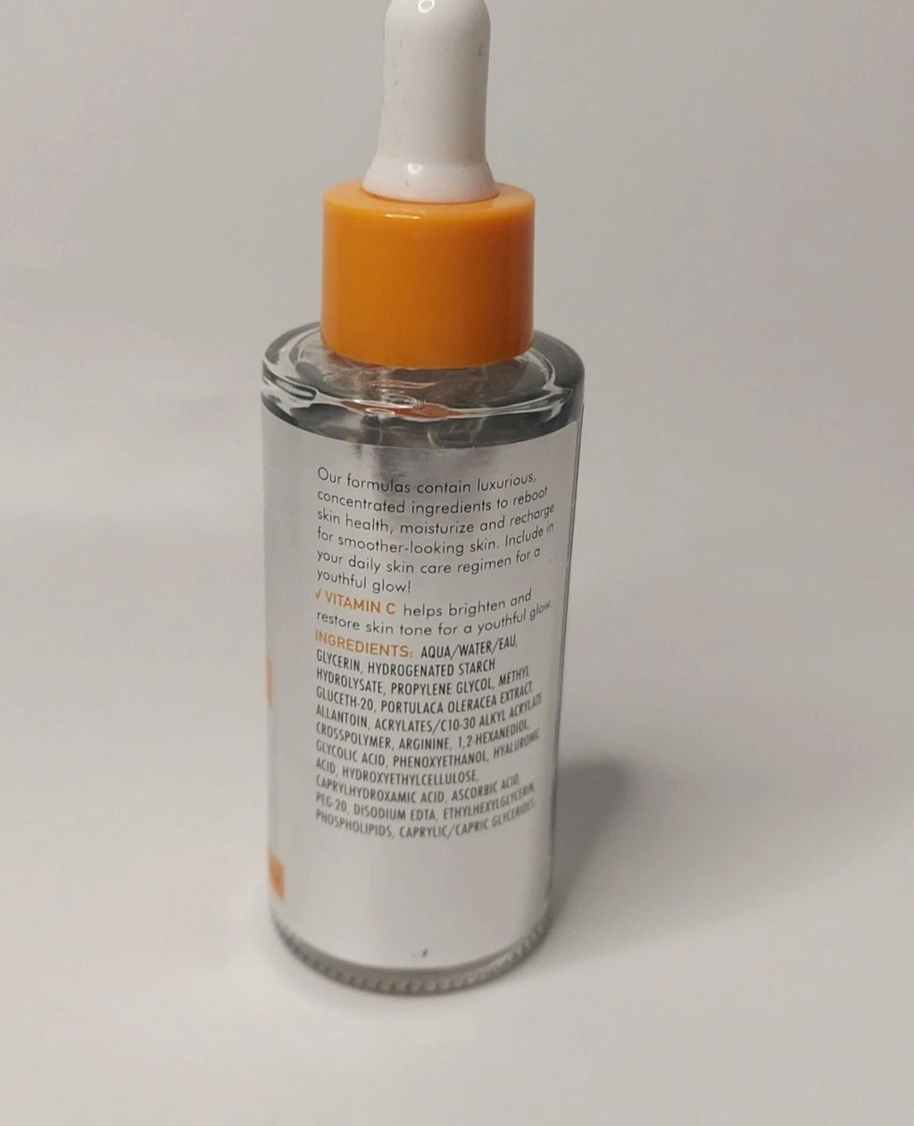 Global Beauty Care Vitamin C Face Serum 1.7oz (50mL) - Illuminate Smooth Recharge
