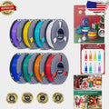 SUNLU 8-Roll PLA Filament 1.75mm Bundle, 250g Mini Spools, Tangle-Free, 8 Colors