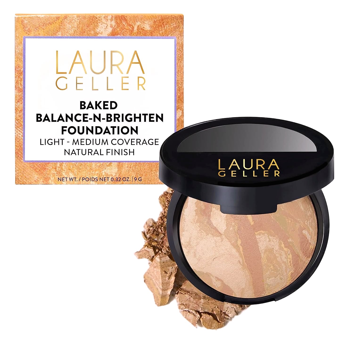 Laura Geller New York Baked Balance-n-Brighten Powder Foundation Light