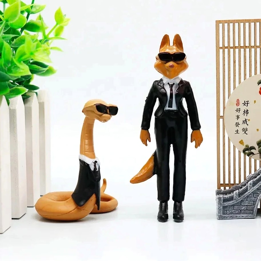 Hot 6Pcs/Set The Bad Guys 2 Action Figures Model Toys Collectible for Kids
