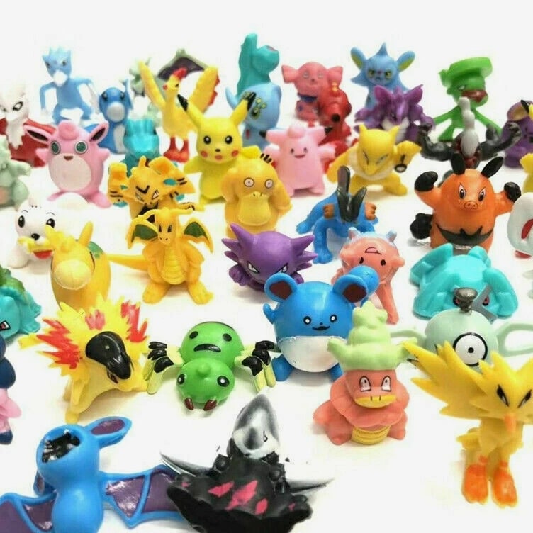 24/144 Style Pokemon Figure Toys Anime Pikachu Action Figures Cartoon Model