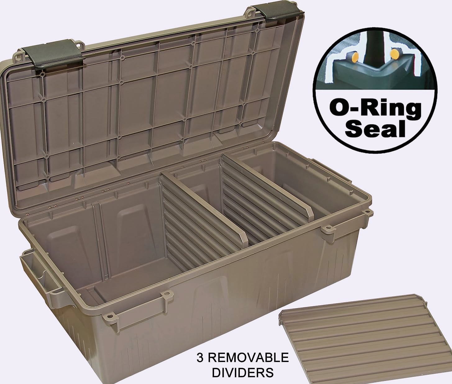 MTM ACDC30 Divided Ammo Crate Utility Box