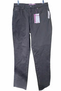 Gloria Vanderbilt Amanda Women's Black Classic Rise Tapered Leg Size 10