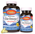 Carlson Elite Omega-3 Gems 1600mg Fish Oil Softgels