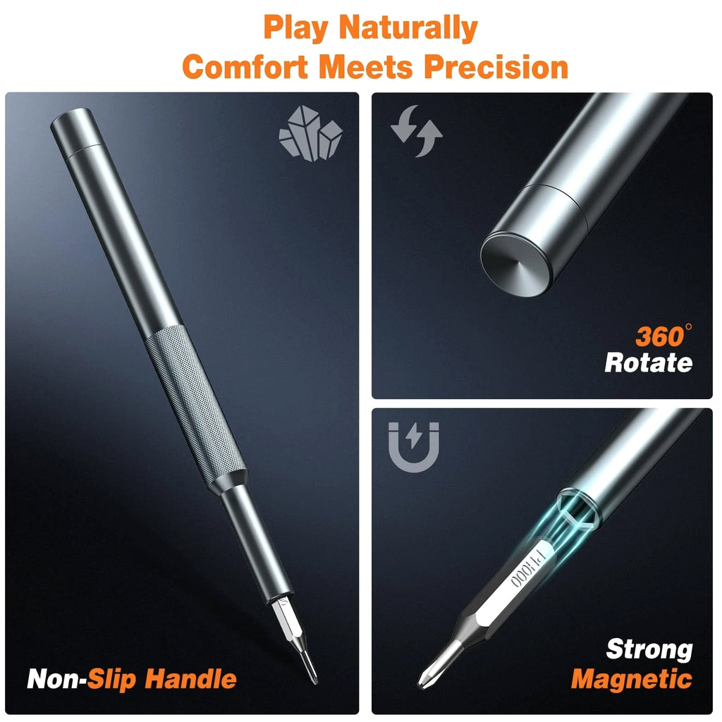 27-in-1 Precision Screwdriver Set, Magnetic Repair Kit for Electronics & Gadgets